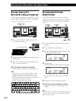 Предварительный просмотр 34 страницы Sony CDP-CX350 - 300 Disc Cd Changer Operating Instructions Manual