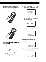 Предварительный просмотр 49 страницы Sony CDP-CX350 - 300 Disc Cd Changer Operating Instructions Manual