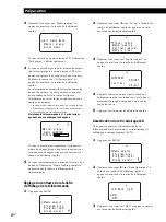 Предварительный просмотр 50 страницы Sony CDP-CX350 - 300 Disc Cd Changer Operating Instructions Manual