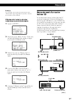 Предварительный просмотр 51 страницы Sony CDP-CX350 - 300 Disc Cd Changer Operating Instructions Manual