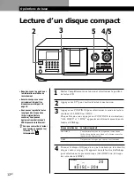 Предварительный просмотр 54 страницы Sony CDP-CX350 - 300 Disc Cd Changer Operating Instructions Manual