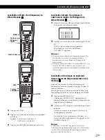 Предварительный просмотр 59 страницы Sony CDP-CX350 - 300 Disc Cd Changer Operating Instructions Manual