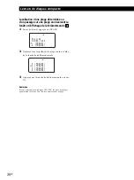 Предварительный просмотр 62 страницы Sony CDP-CX350 - 300 Disc Cd Changer Operating Instructions Manual