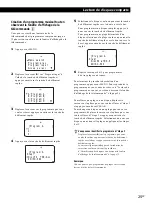 Предварительный просмотр 67 страницы Sony CDP-CX350 - 300 Disc Cd Changer Operating Instructions Manual