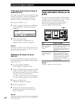 Предварительный просмотр 70 страницы Sony CDP-CX350 - 300 Disc Cd Changer Operating Instructions Manual