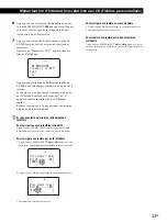 Предварительный просмотр 75 страницы Sony CDP-CX350 - 300 Disc Cd Changer Operating Instructions Manual