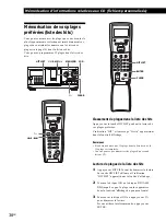 Preview for 80 page of Sony CDP-CX350 - 300 Disc Cd Changer Operating Instructions Manual