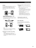 Предварительный просмотр 5 страницы Sony CDP CX355 - CD Changer Operating Instructions Manual