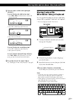 Предварительный просмотр 27 страницы Sony CDP CX355 - CD Changer Operating Instructions Manual