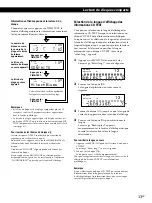 Предварительный просмотр 47 страницы Sony CDP CX355 - CD Changer Operating Instructions Manual