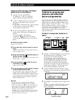 Предварительный просмотр 52 страницы Sony CDP CX355 - CD Changer Operating Instructions Manual