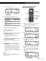 Предварительный просмотр 53 страницы Sony CDP CX355 - CD Changer Operating Instructions Manual