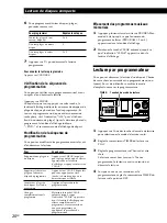 Предварительный просмотр 54 страницы Sony CDP CX355 - CD Changer Operating Instructions Manual