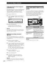 Предварительный просмотр 56 страницы Sony CDP CX355 - CD Changer Operating Instructions Manual