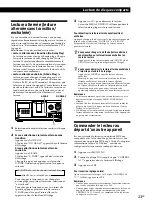 Preview for 57 page of Sony CDP CX355 - CD Changer Operating Instructions Manual