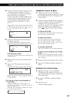 Preview for 59 page of Sony CDP CX355 - CD Changer Operating Instructions Manual