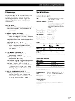 Preview for 67 page of Sony CDP CX355 - CD Changer Operating Instructions Manual