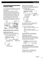 Preview for 11 page of Sony CDP-CX400 - Compact Disc Player Operating Instructions Manual