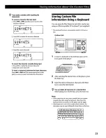 Preview for 23 page of Sony CDP-CX400 - Compact Disc Player Operating Instructions Manual