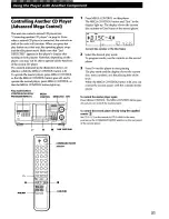 Preview for 31 page of Sony CDP-CX400 - Compact Disc Player Operating Instructions Manual