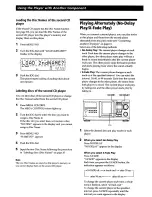 Preview for 32 page of Sony CDP-CX400 - Compact Disc Player Operating Instructions Manual