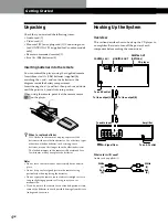 Предварительный просмотр 4 страницы Sony CDP-CX450 - Compact Disc Player Operating Instructions Manual