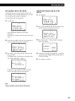 Предварительный просмотр 9 страницы Sony CDP-CX450 - Compact Disc Player Operating Instructions Manual