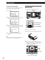 Предварительный просмотр 10 страницы Sony CDP-CX450 - Compact Disc Player Operating Instructions Manual