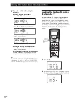 Предварительный просмотр 30 страницы Sony CDP-CX450 - Compact Disc Player Operating Instructions Manual