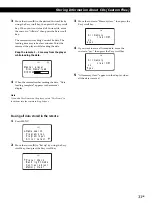 Предварительный просмотр 31 страницы Sony CDP-CX450 - Compact Disc Player Operating Instructions Manual