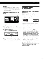 Предварительный просмотр 53 страницы Sony CDP-CX450 - Compact Disc Player Operating Instructions Manual