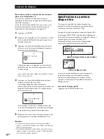 Предварительный просмотр 64 страницы Sony CDP-CX450 - Compact Disc Player Operating Instructions Manual