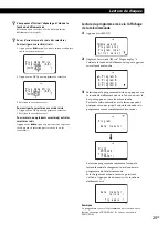 Предварительный просмотр 71 страницы Sony CDP-CX450 - Compact Disc Player Operating Instructions Manual