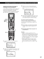 Предварительный просмотр 81 страницы Sony CDP-CX450 - Compact Disc Player Operating Instructions Manual