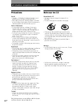 Предварительный просмотр 90 страницы Sony CDP-CX450 - Compact Disc Player Operating Instructions Manual