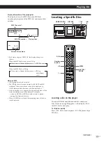 Preview for 15 page of Sony CDP CX455 - CD / MP3 Changer Operating Instructions Manual