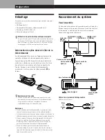 Предварительный просмотр 4 страницы Sony CDP-CX55 - 50 Disc Cd Changer (French) Instruction & Operation Manual