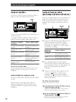 Предварительный просмотр 16 страницы Sony CDP-CX55 - 50 Disc Cd Changer (French) Instruction & Operation Manual