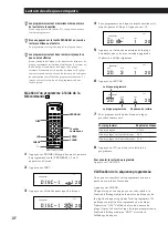 Предварительный просмотр 18 страницы Sony CDP-CX55 - 50 Disc Cd Changer (French) Instruction & Operation Manual