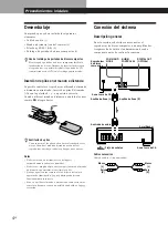 Предварительный просмотр 32 страницы Sony CDP-CX55 - 50 Disc Cd Changer (French) Instruction & Operation Manual