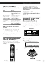 Предварительный просмотр 47 страницы Sony CDP-CX55 - 50 Disc Cd Changer (French) Instruction & Operation Manual