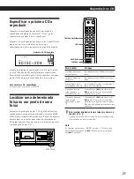 Предварительный просмотр 71 страницы Sony CDP-CX55 - 50 Disc Cd Changer (French) Instruction & Operation Manual