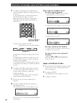 Предварительный просмотр 80 страницы Sony CDP-CX55 - 50 Disc Cd Changer (French) Instruction & Operation Manual