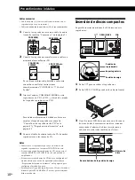 Предварительный просмотр 10 страницы Sony CDP CX555ES (Spanish) Manual De Instructiones