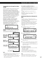 Предварительный просмотр 15 страницы Sony CDP CX555ES (Spanish) Manual De Instructiones