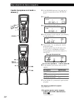 Предварительный просмотр 24 страницы Sony CDP CX555ES (Spanish) Manual De Instructiones