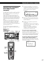 Предварительный просмотр 27 страницы Sony CDP CX555ES (Spanish) Manual De Instructiones