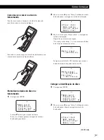 Предварительный просмотр 49 страницы Sony CDP CX555ES (Spanish) Manual De Instructiones