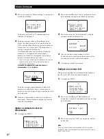 Предварительный просмотр 50 страницы Sony CDP CX555ES (Spanish) Manual De Instructiones