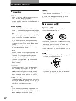 Preview for 82 page of Sony CDP CX555ES (Spanish) Manual De Instructiones